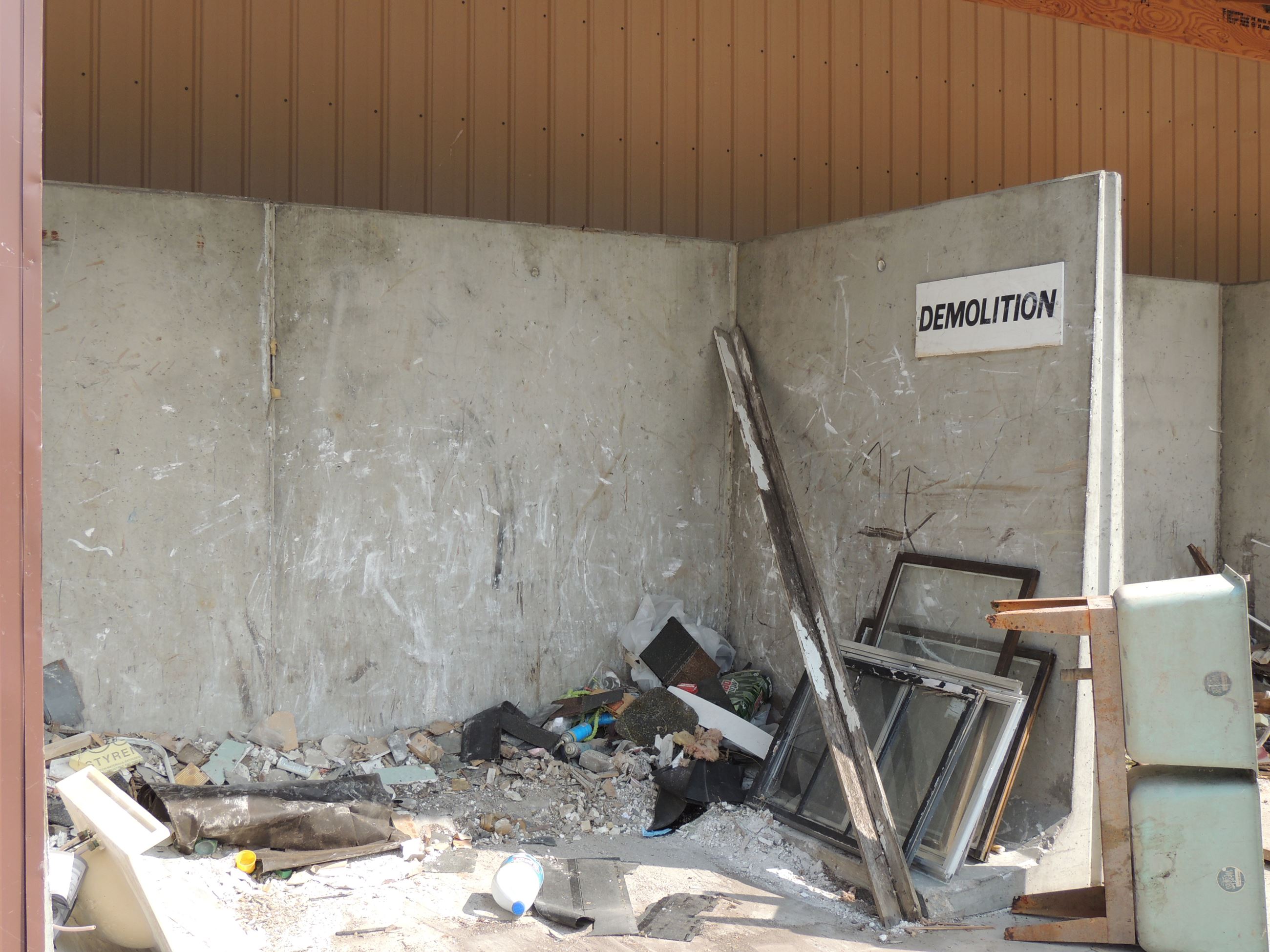 Demolition Drop-Off Area