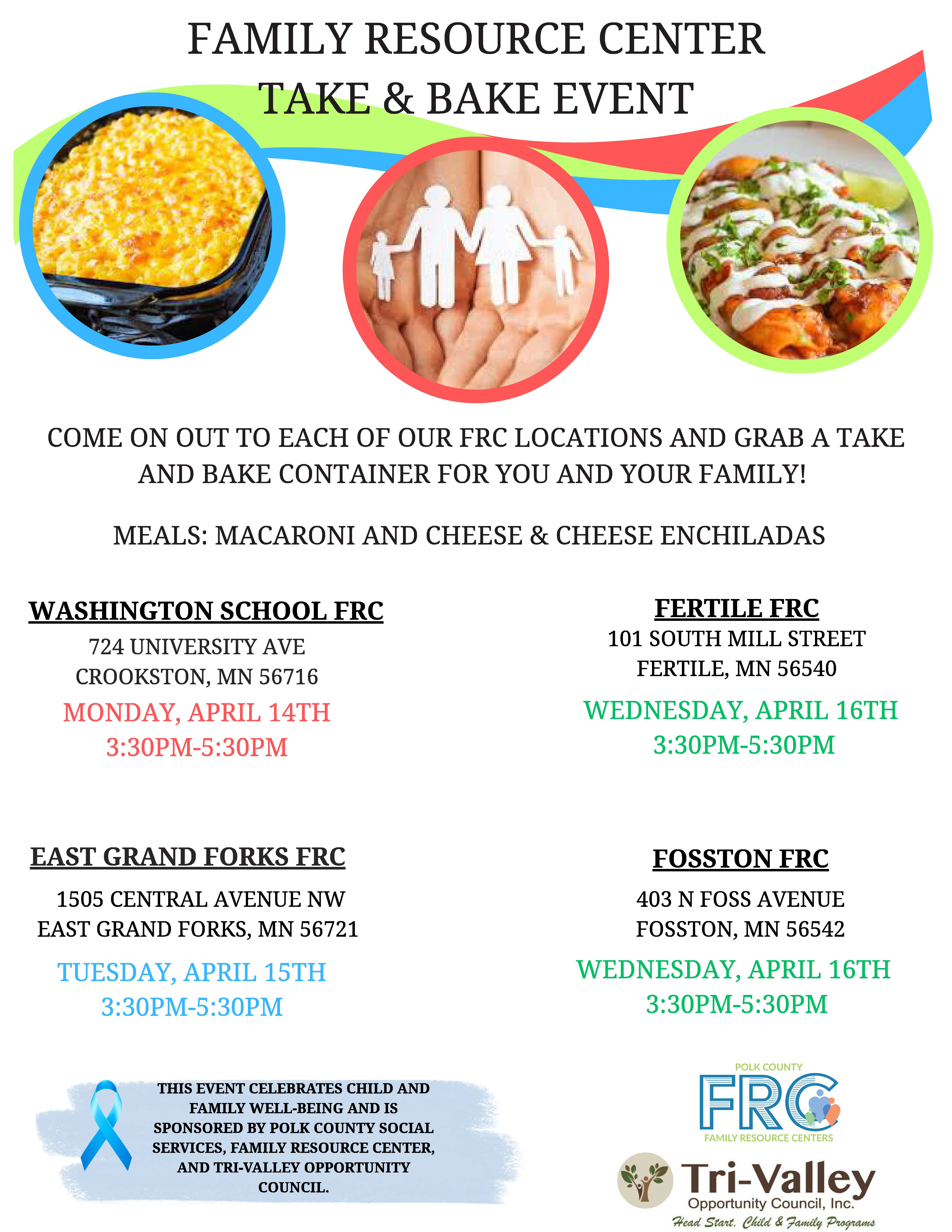 Take and Bake April 2025