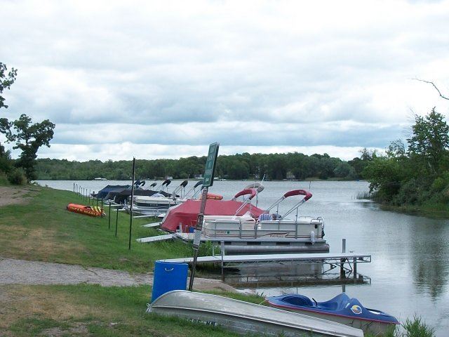 Docked Boats at Polk County Park