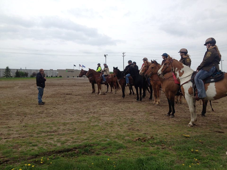 Crow Wing County Mounted Patrol Clinic - May 2015