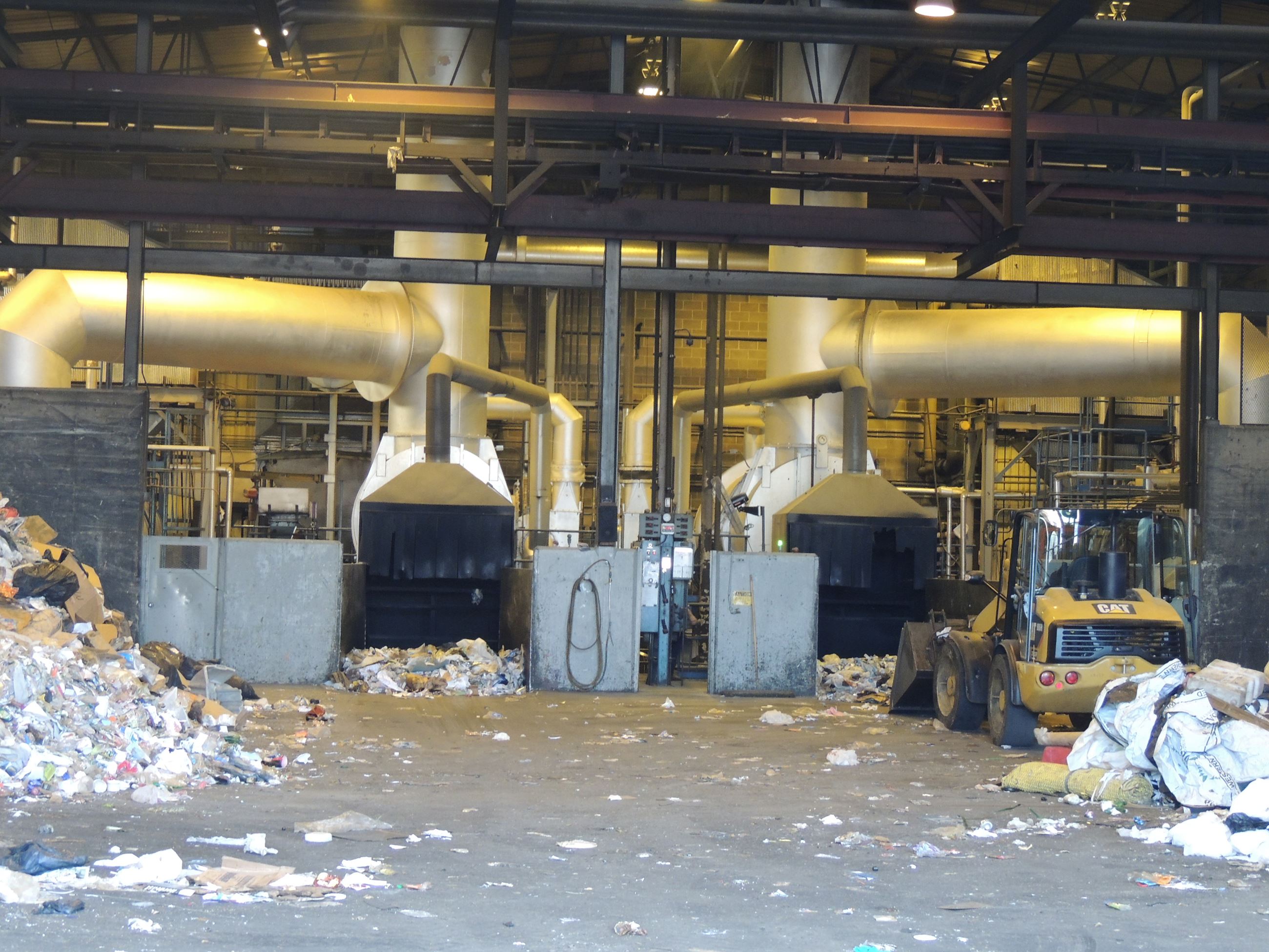 Front of the two burners