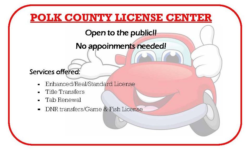 License Center No Appoinments Needed