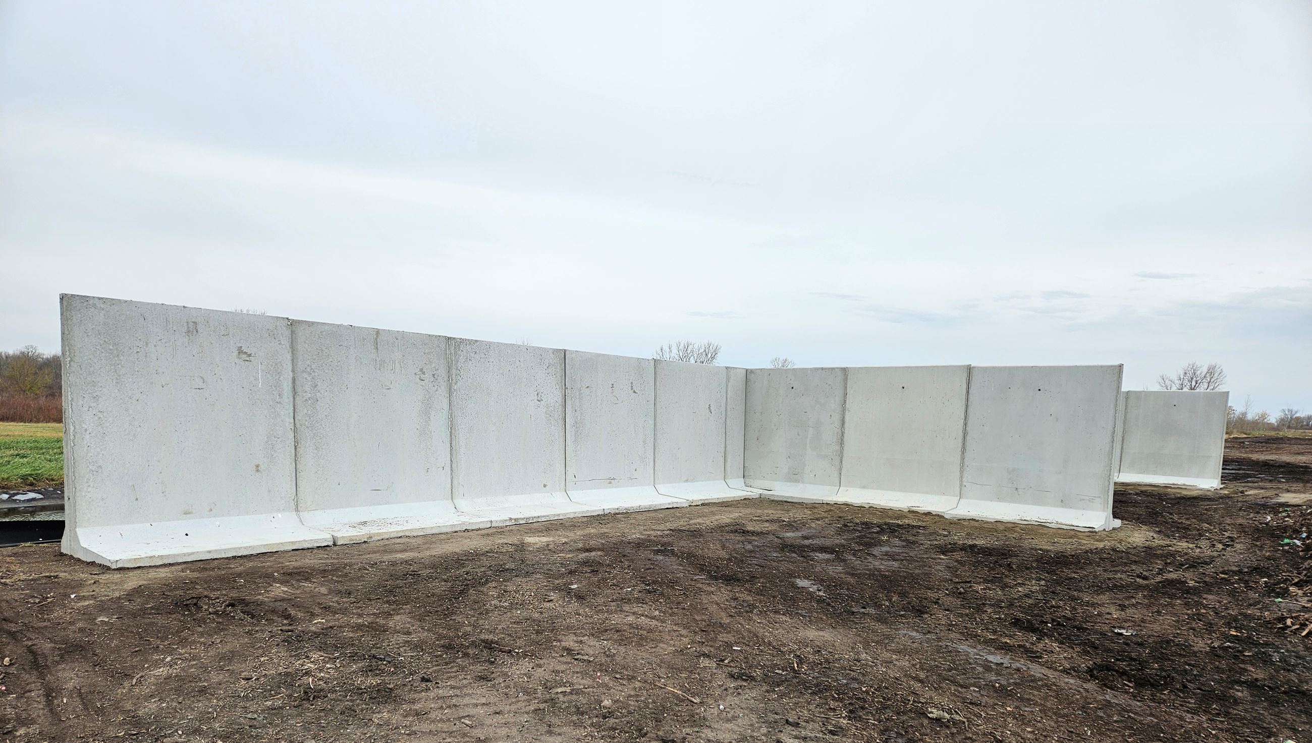 ASP bunker system after assembly